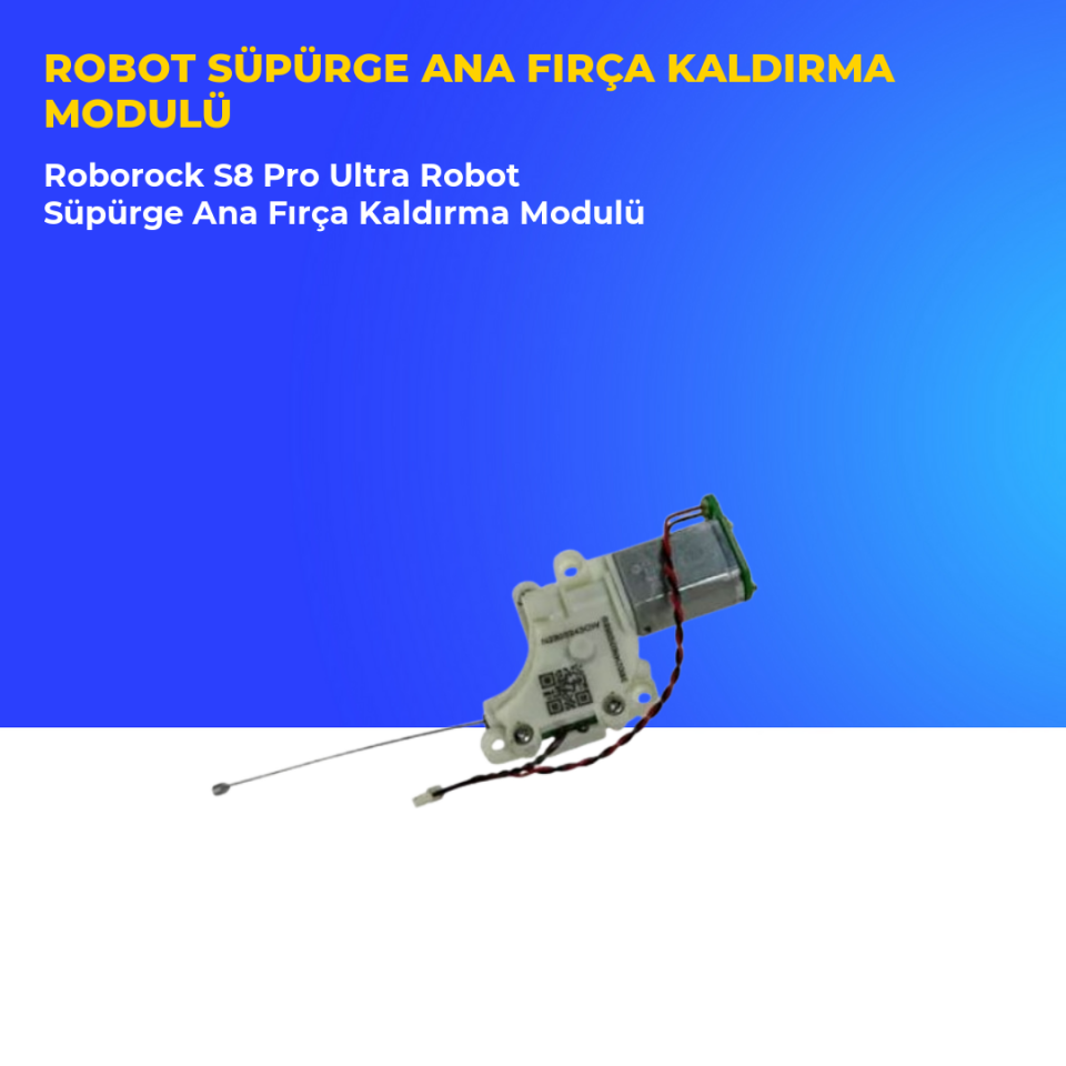 Roborock S8 Pro Ultra Robot Süpürge Ana Fırça Kaldırma Modulü