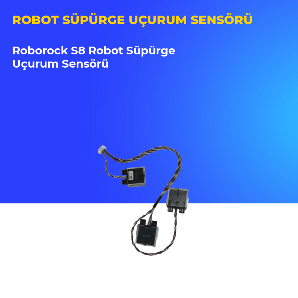 Roborock S8 Robot Süpürge Uçurum Sensörü