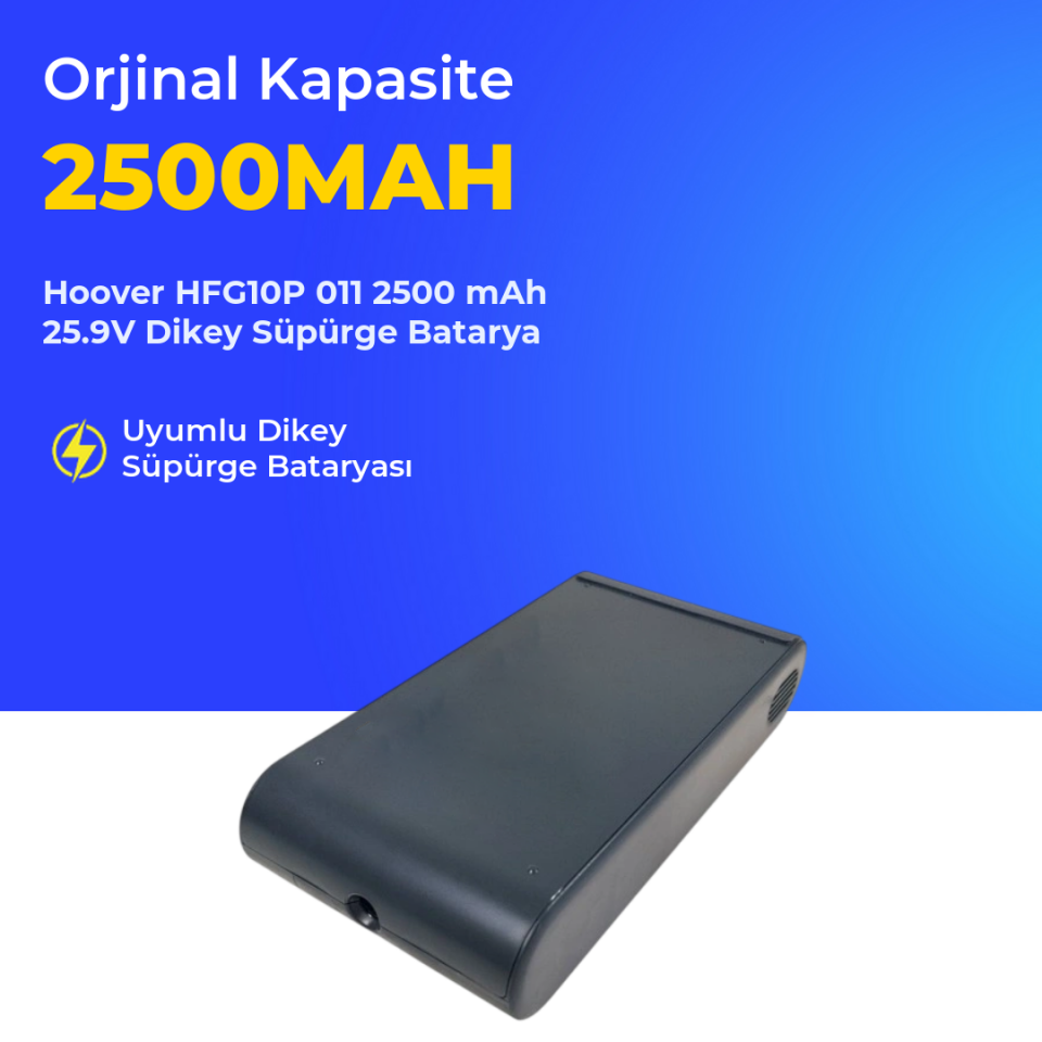 Hoover HFG10P 011 2500 mAh 25.9V Dikey Süpürge Batarya