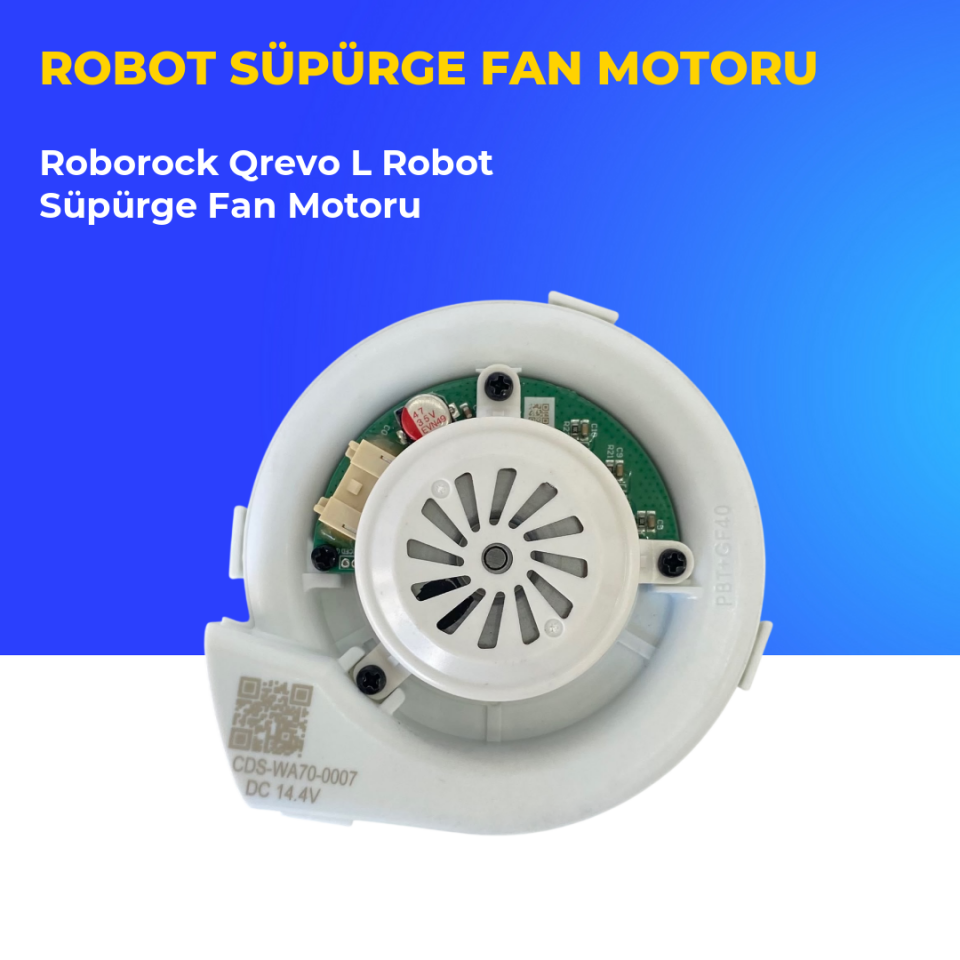 Roborock Qrevo L Robot Süpürge Fan Motoru