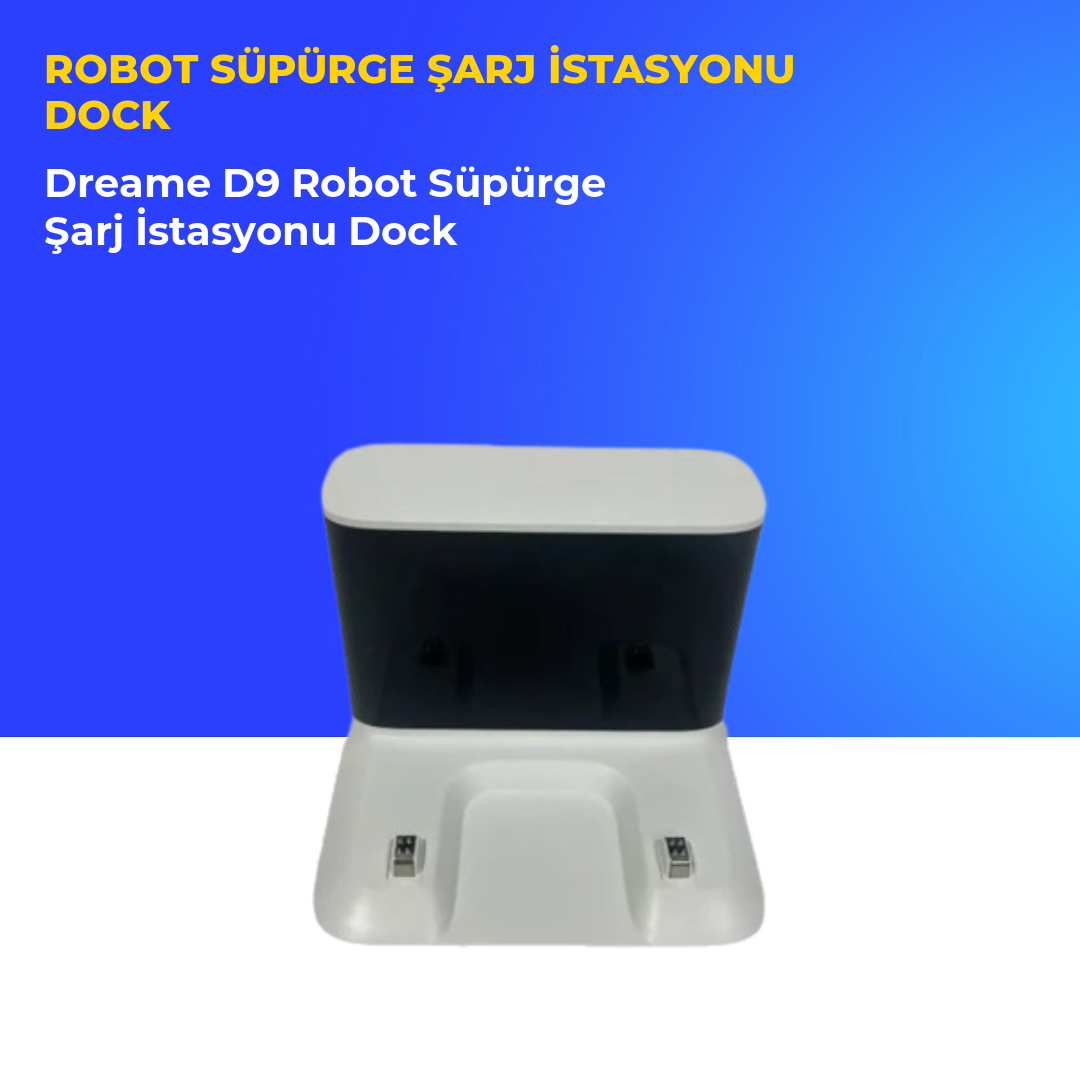 Dreame D9 Robot Süpürge Şarj İstasyonu Dock