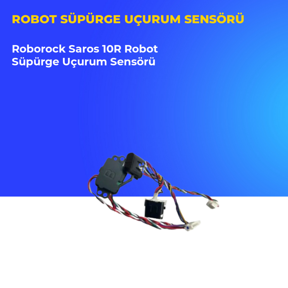Roborock Saros 10R Robot Süpürge Uçurum Sensörü