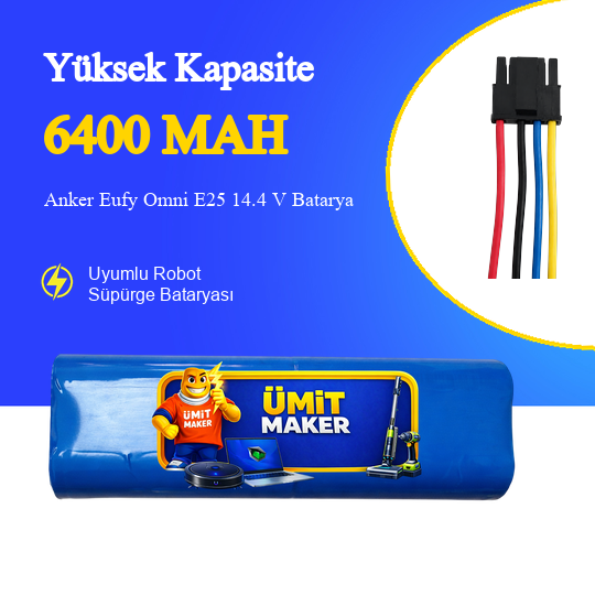 Anker Eufy Omni E25 6400 mAh Batarya