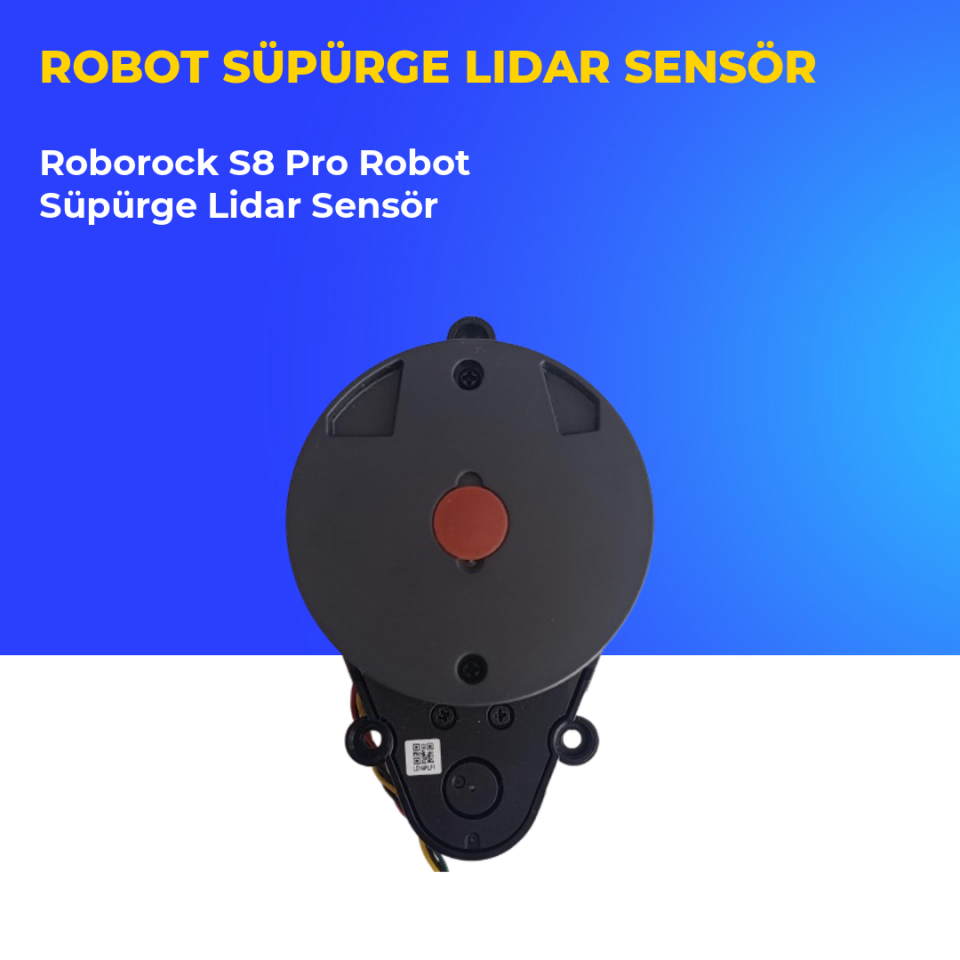 Roborock S8 Pro Robot Süpürge Lidar Sensör