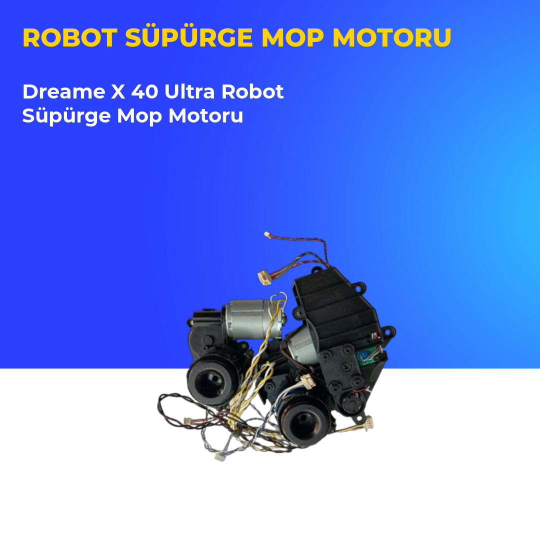 Dreame X40 Ultra Robot Süpürge Mop Motoru