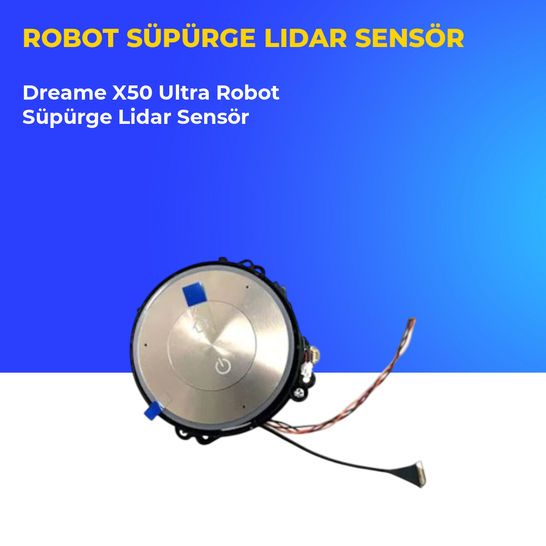 Dreame X50 Ultra Robot Süpürge Lidar Sensör