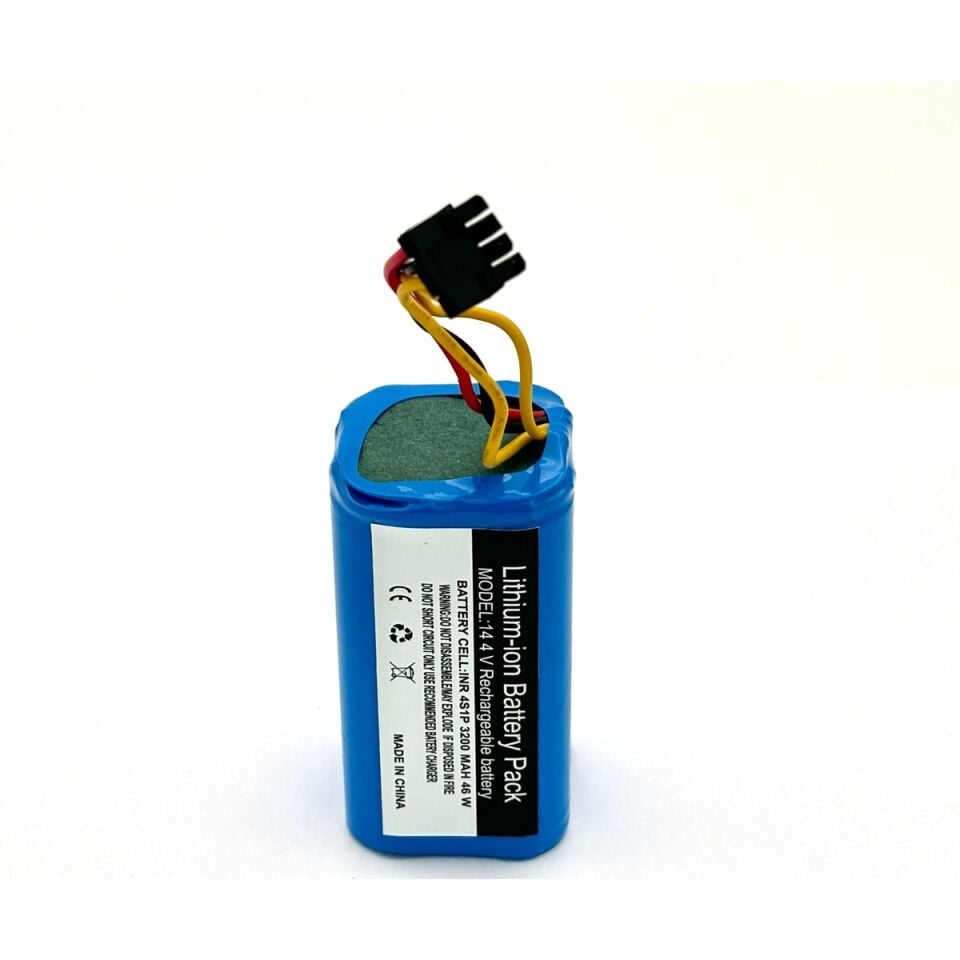 Symbol XBOT5A Robot Süpürge 3200 mAh 14.4 V Yanmaz Batarya – Orjinal Uyumlu Uzun Ömürlü, Yüksek Performans Pil