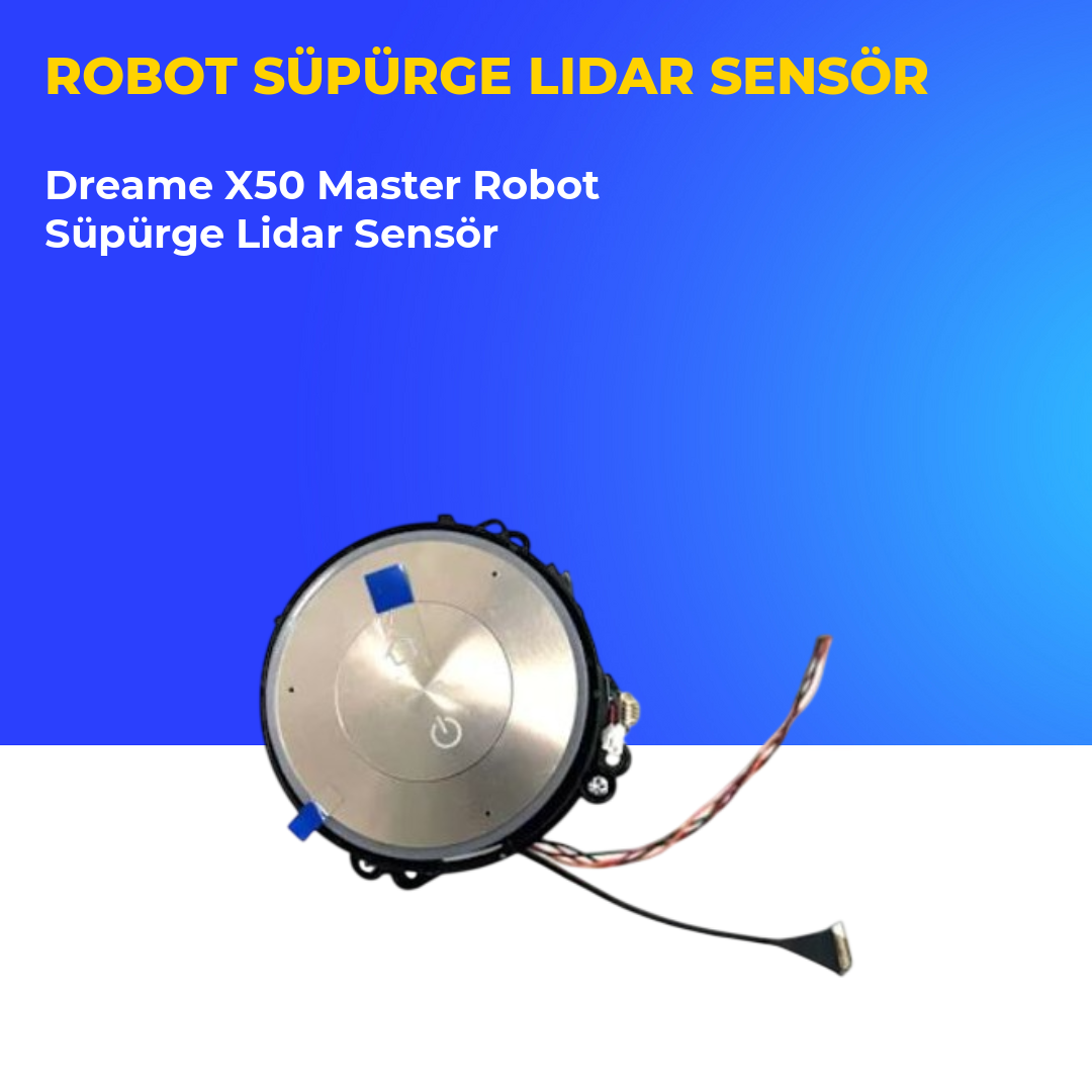 Dreame X50 Master Robot Süpürge Lidar Sensör