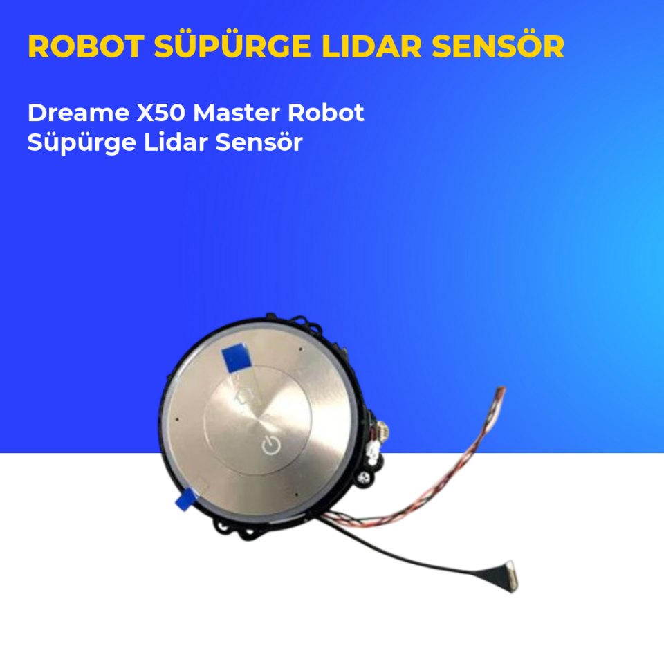 Dreame X50 Master Robot Süpürge Lidar Sensör