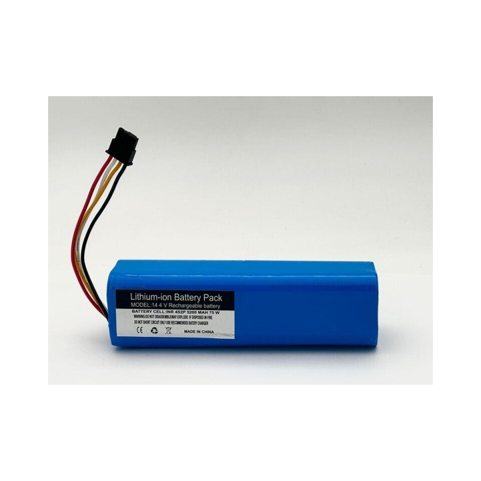 Roborock Pro Robot Süpürge 5200 Mah 14.4 V Yanmaz Batarya – Orjinal Uyumlu Uzun Ömürlü, Yüksek Performans Pil