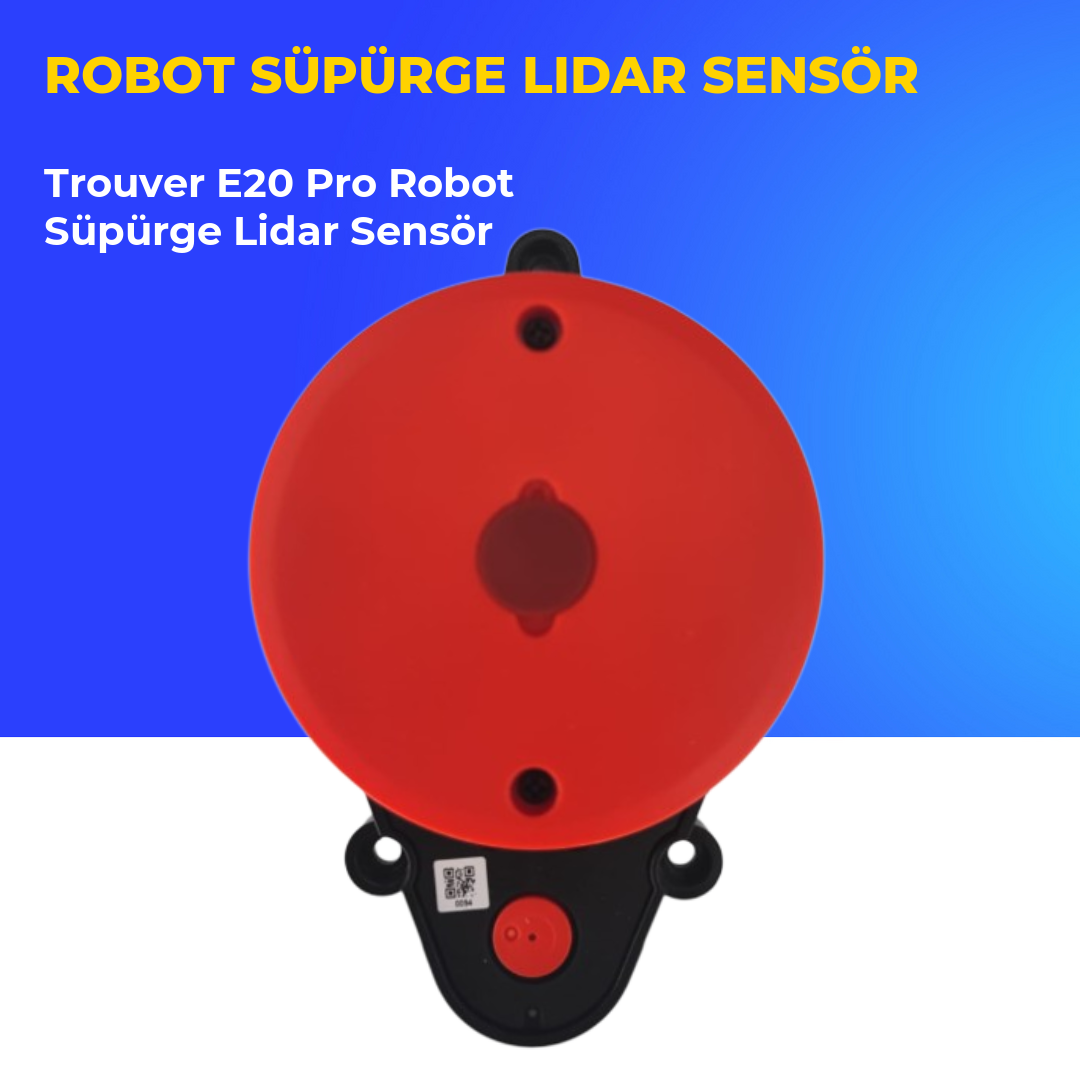 Trouver E20 Pro Robot Süpürge Lidar Sensör