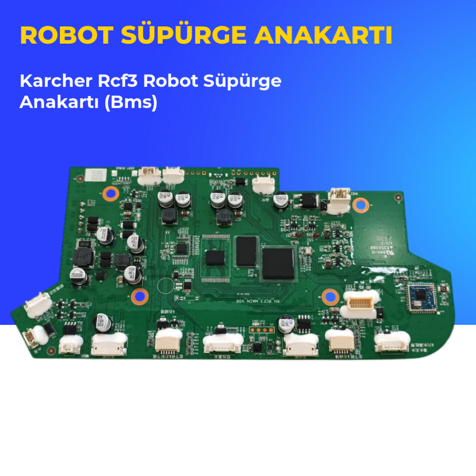 Karcher Rcf3 Robot Süpürge Anakartı (Bms)