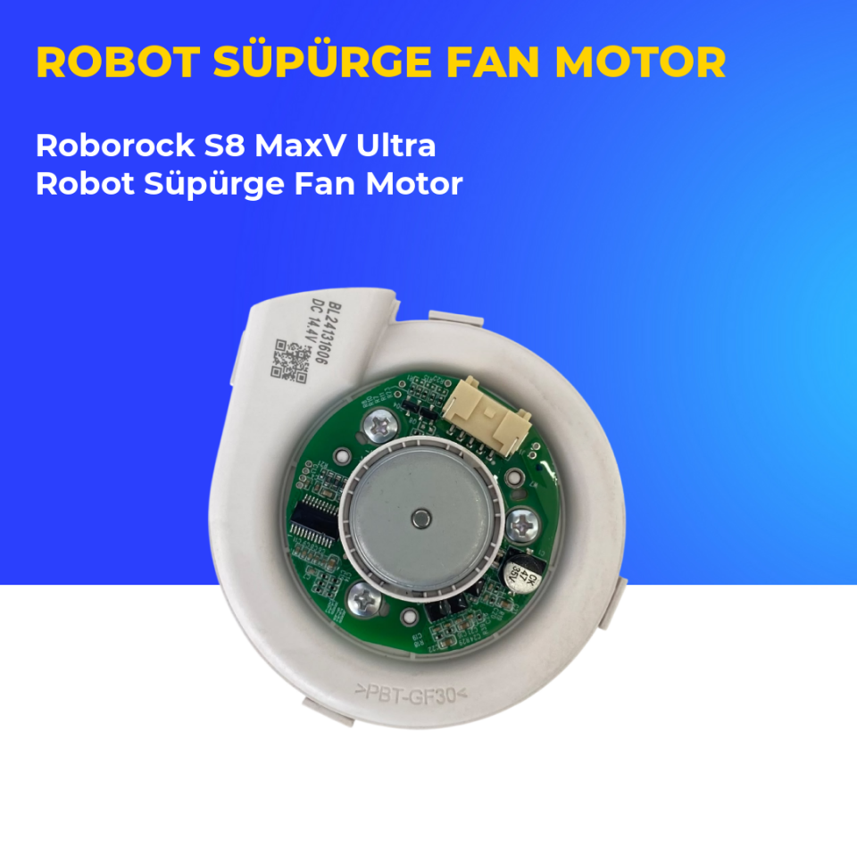 Roborock S8 MaxV Ultra Robot Süpürge Fan Motor