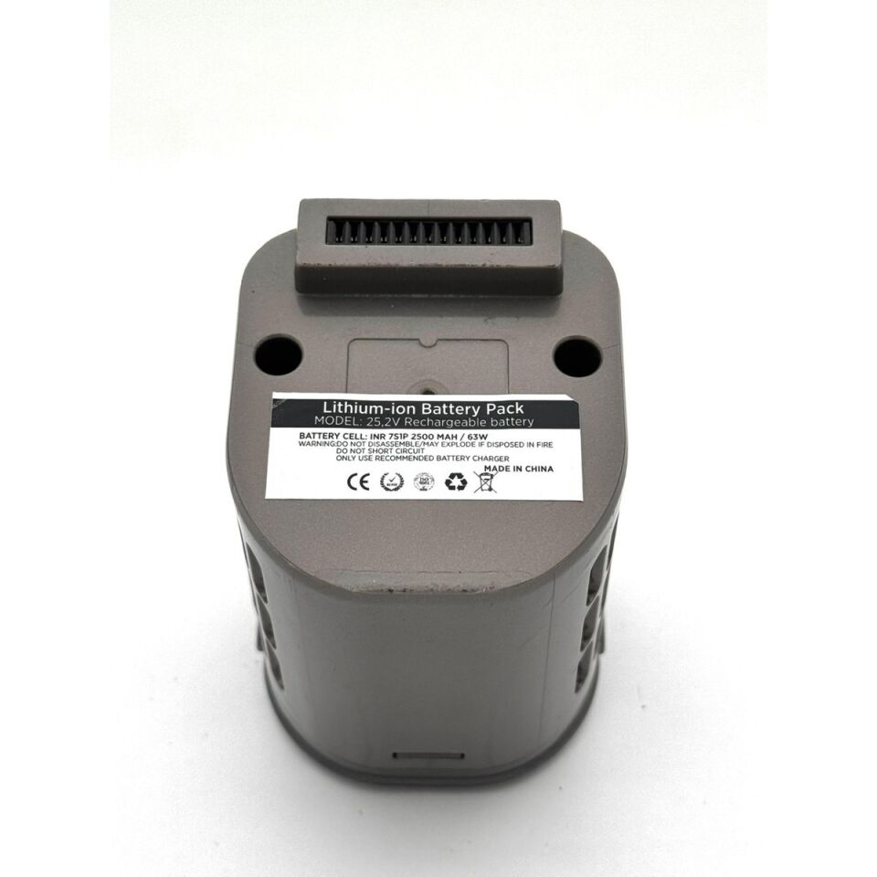 Beko SD-8961 Şarjlı Dikey Süpürge 2500 mAh 25,2 V  Batarya – Orjinal Uyumlu Uzun Ömürlü, Yüksek Performans Pil