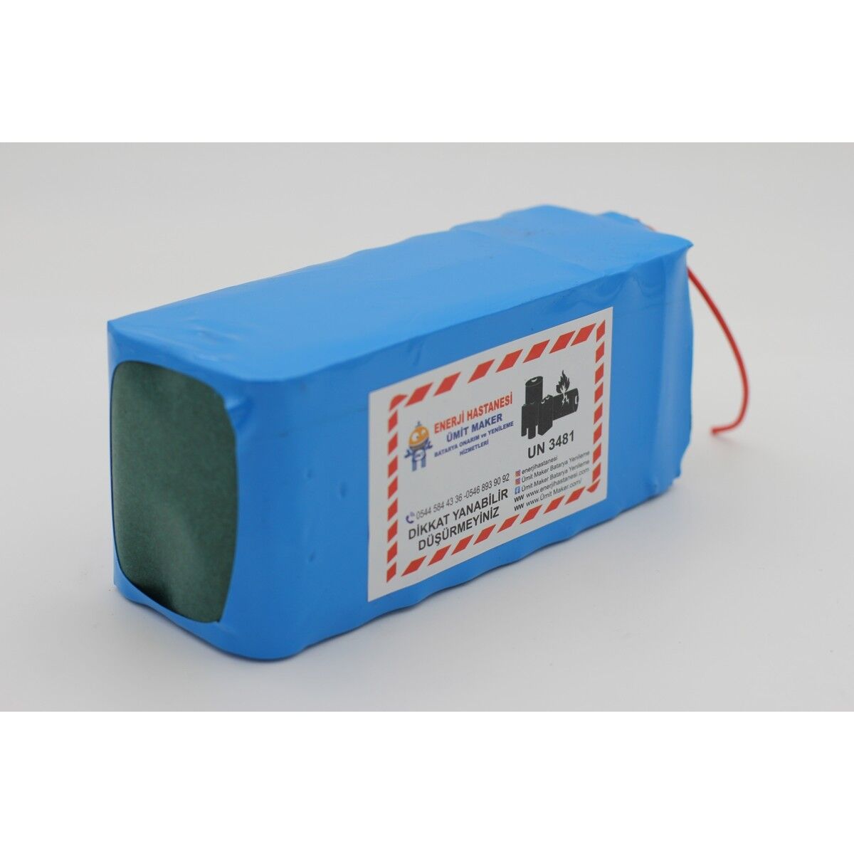 12.6V 30 Ah Lityum Batarya (Şarj Aleti Hediyedir.)