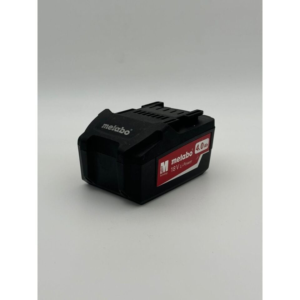 Metabo Matkap  4.0Ah 18V  Batarya – Orjinal Uyumlu Uzun Ömürlü, Yüksek Performans Pil