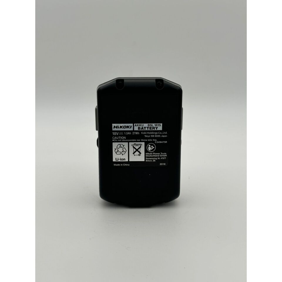 Hikoki Hitachi Hikoki 18V 1.5 Ah Batarya