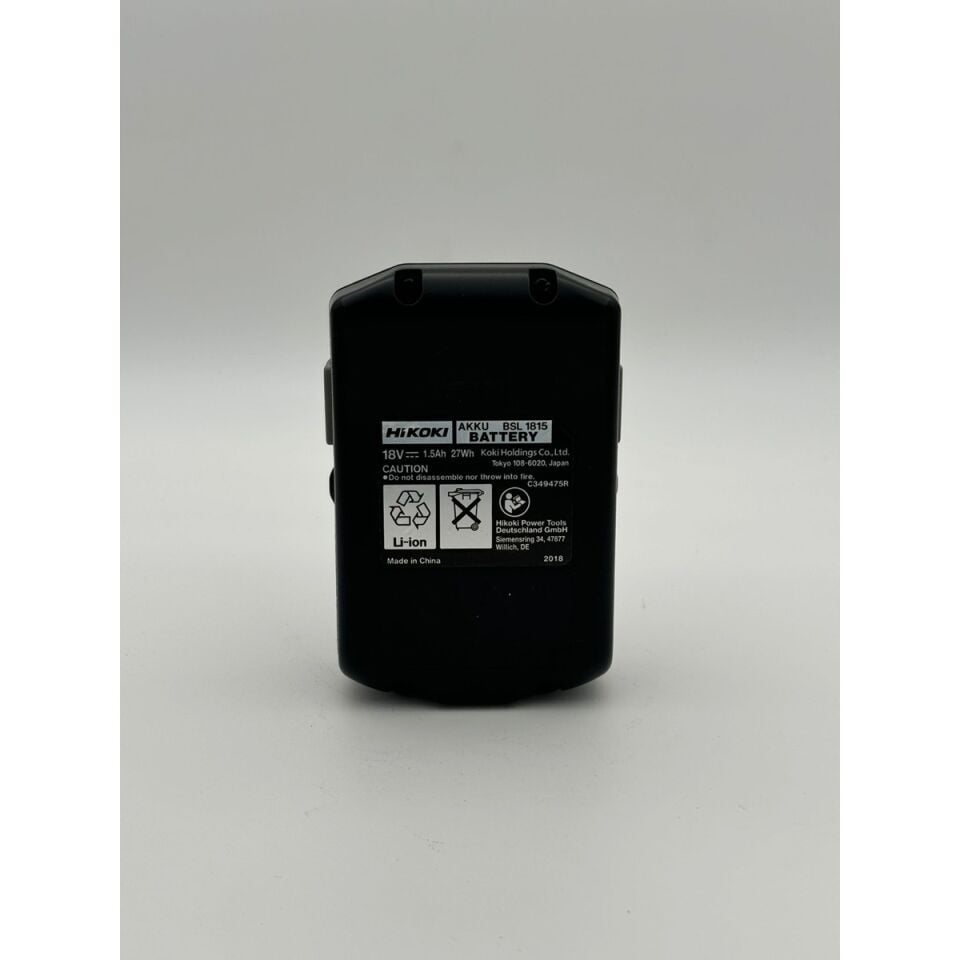 Hikoki Hitachi Hikoki 18V 1.5 Ah Batarya