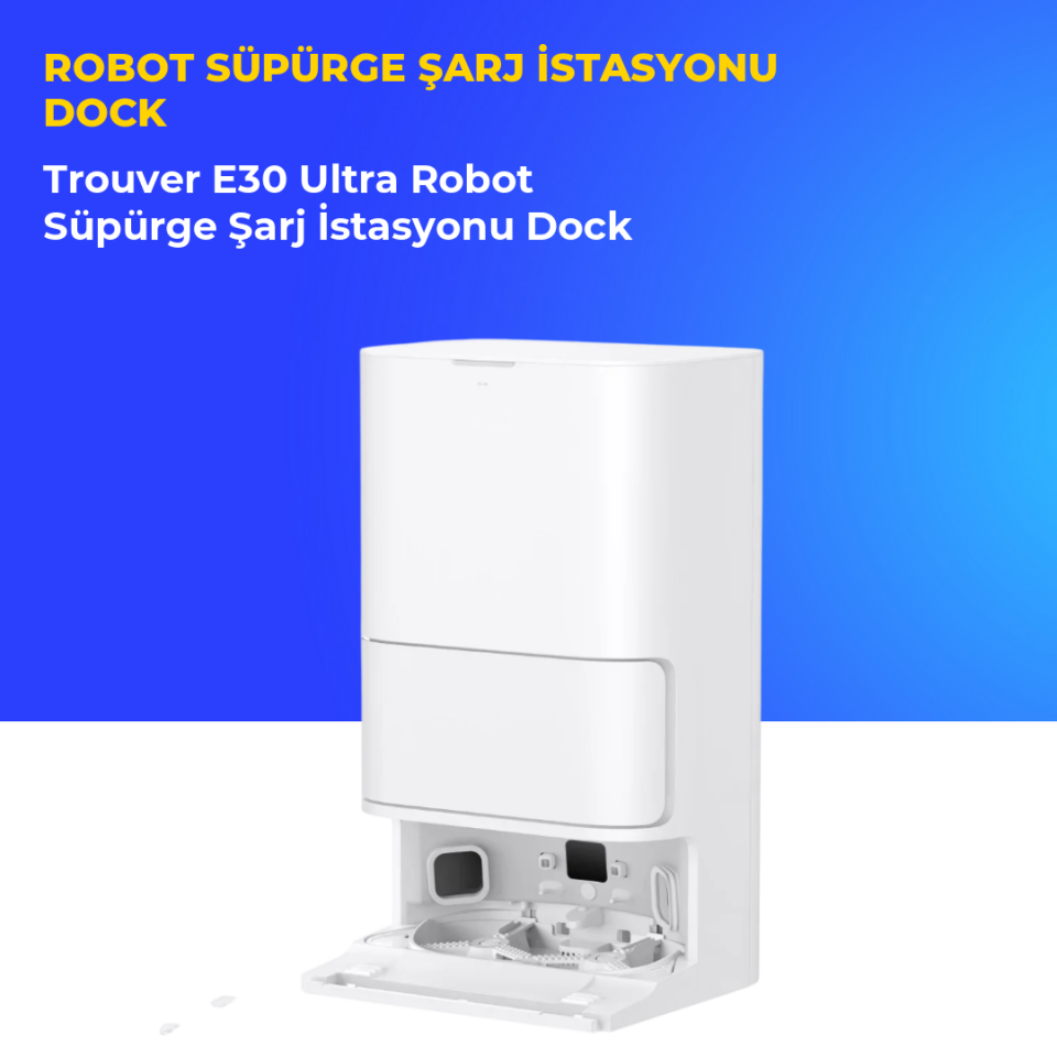 Trouver E30 Ultra Robot Süpürge Şarj İstasyonu Dock