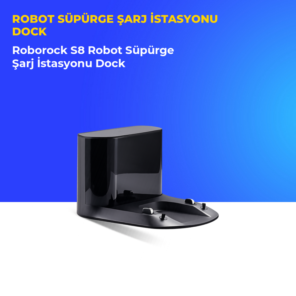 Roborock S8 Robot Süpürge Şarj İstasyonu Dock
