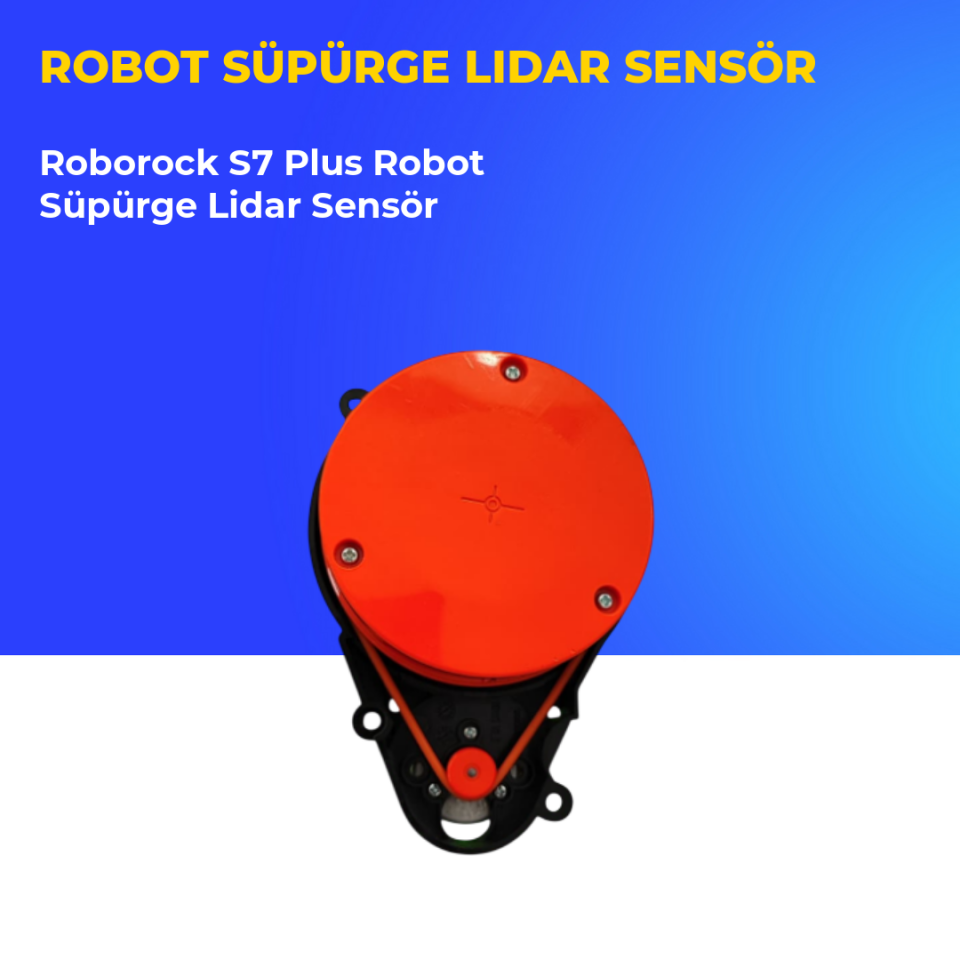 Roborock S7 Plus Robot Süpürge Lidar Sensör