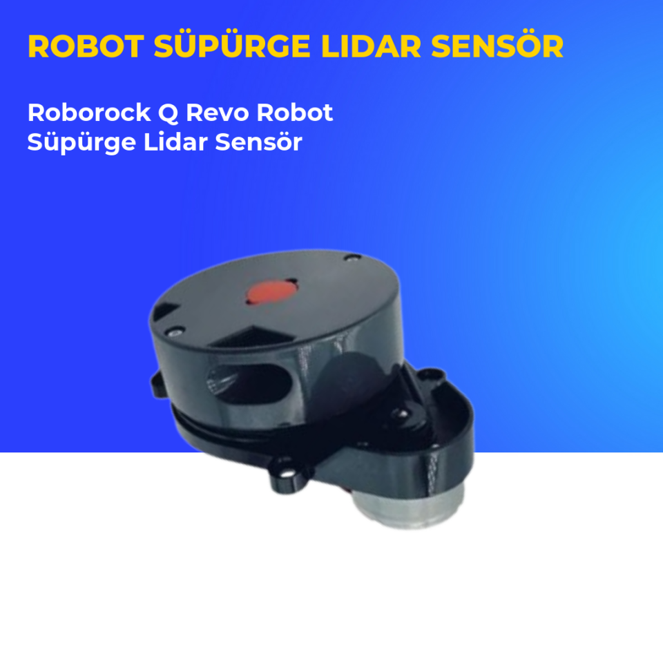 Roborock Q Revo Robot Süpürge Lidar Sensör