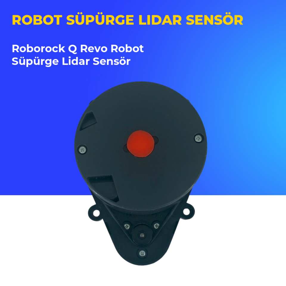 Roborock Q Revo Robot Süpürge Lidar Sensör