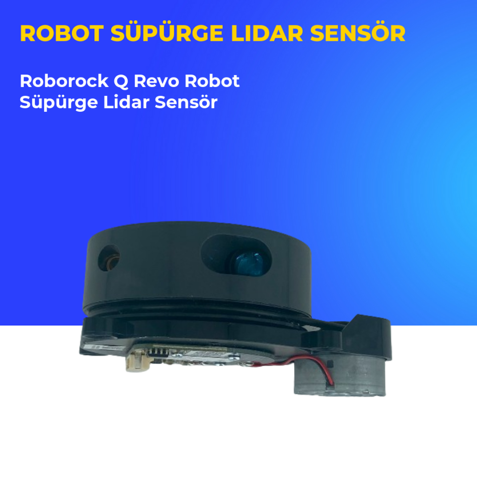 Roborock Q Revo Robot Süpürge Lidar Sensör