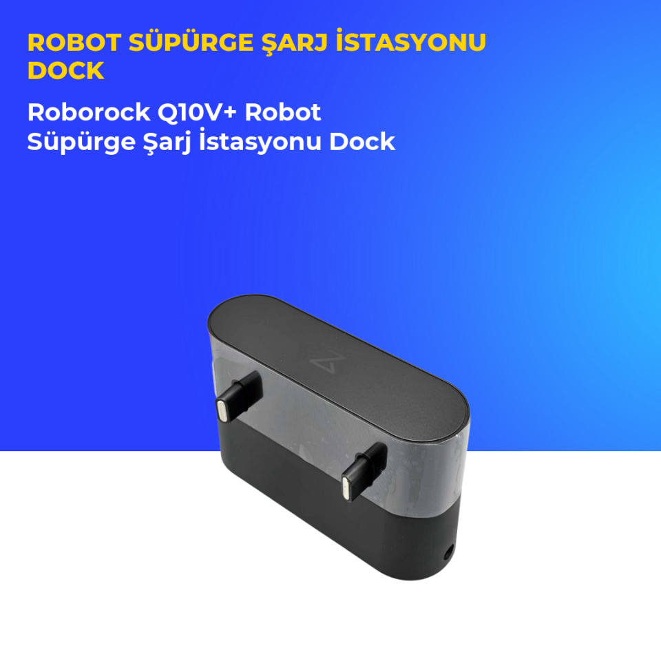 Roborock Q10V+ Robot Süpürge Şarj İstasyonu Dock