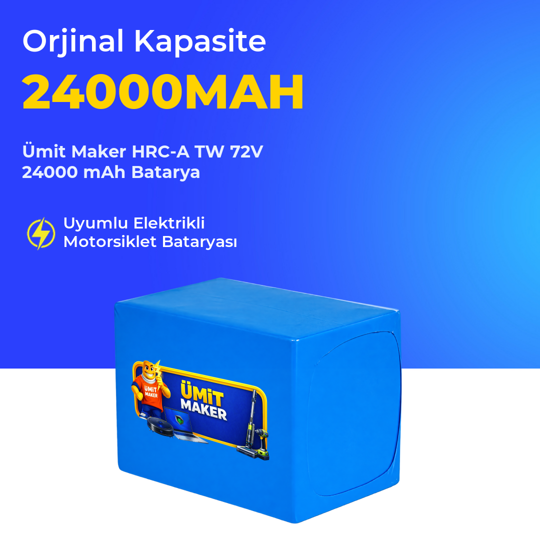 HRC-A TW 72V 24000 mAh Batarya