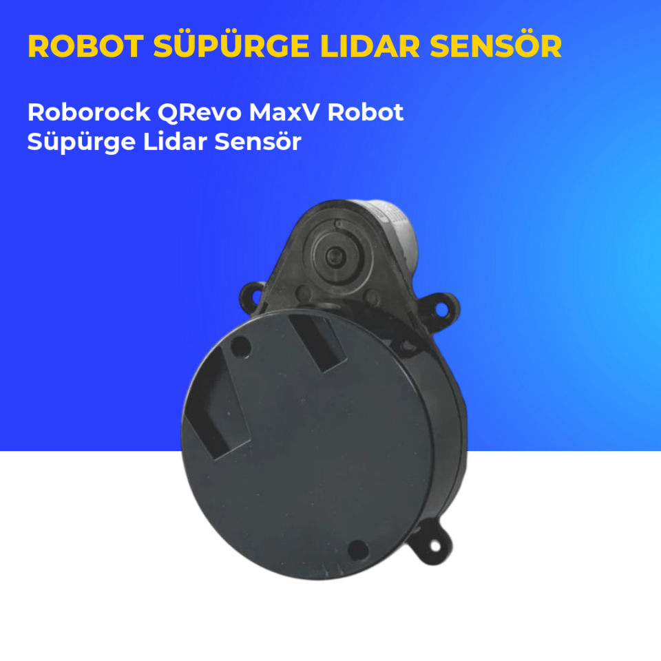 Roborock QRevo MaxV Robot Süpürge Lidar Sensör