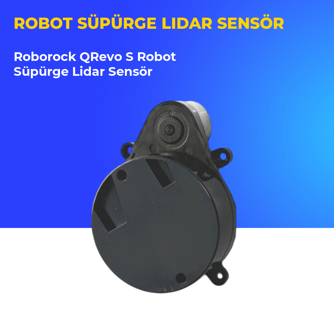 Roborock QRevo S Robot Süpürge Lidar Sensör