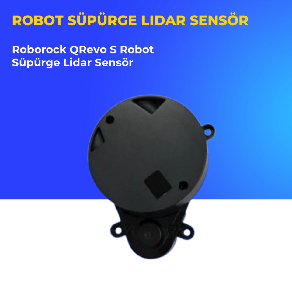 Roborock QRevo S Robot Süpürge Lidar Sensör