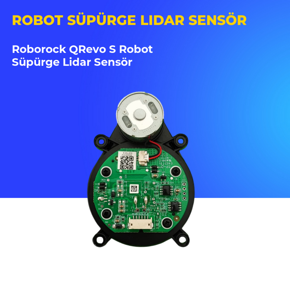 Roborock QRevo S Robot Süpürge Lidar Sensör