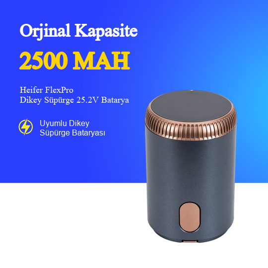 Heifer FlexPro Dikey Süpürge 2500 mAh Batarya