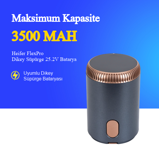 Heifer FlexPro Dikey Süpürge 3500 mAh Batarya