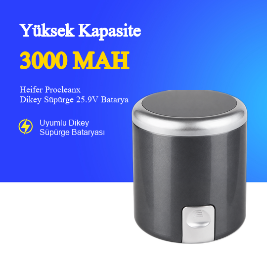 Heifer Procleanx Dikey Süpürge 3000 mAh Batarya