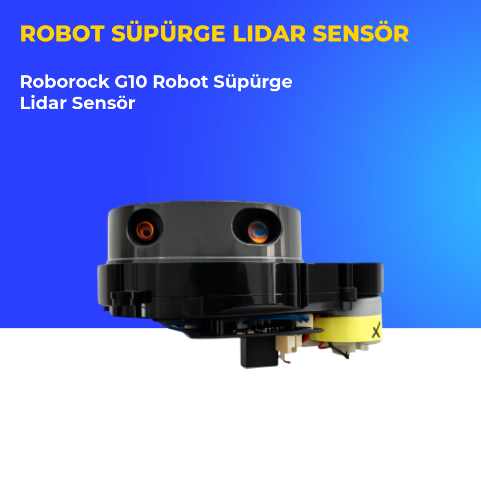Roborock G10 Robot Süpürge Lidar Sensör