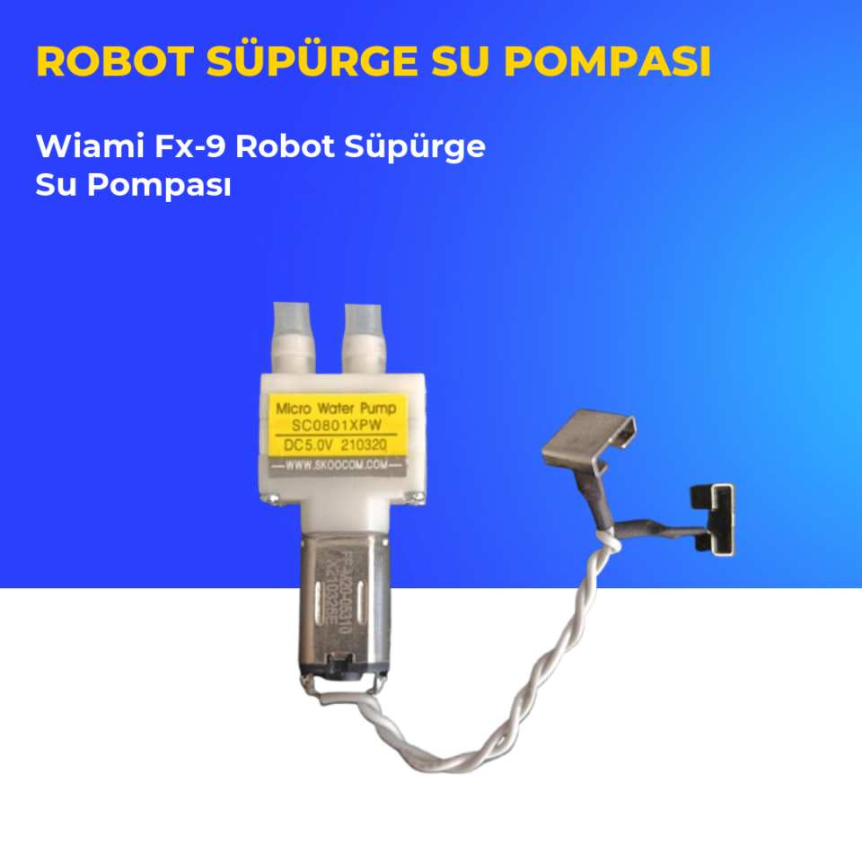 Wiami Fx-9 Robot Süpürge Su Pompası