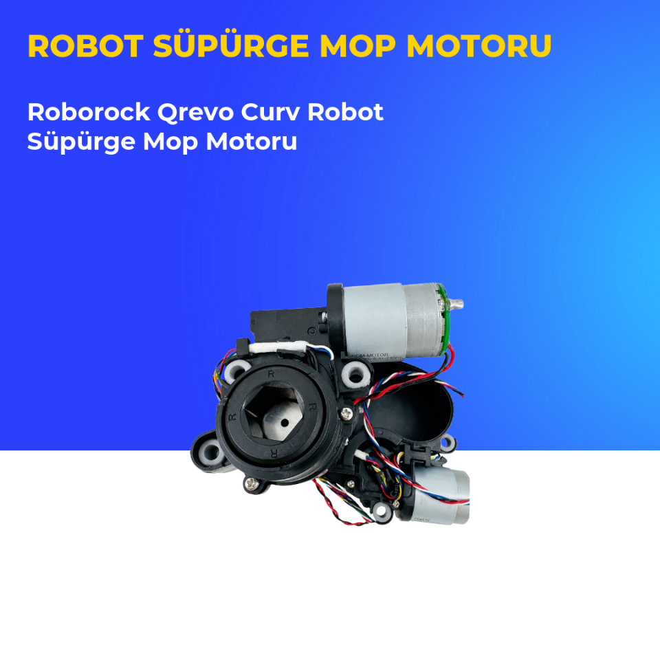 Roborock Qrevo Curv Robot Süpürge Mop Motoru