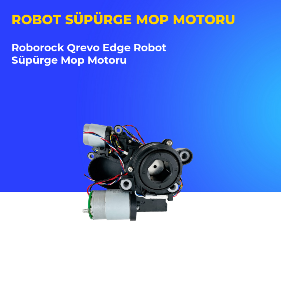 Roborock Qrevo Edge Robot Süpürge Mop Motoru