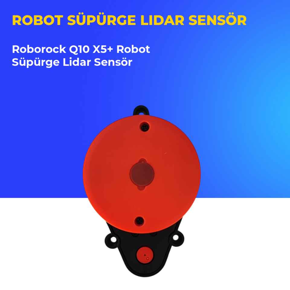 Roborock Q10 X5+ Robot Süpürge Lidar Sensör