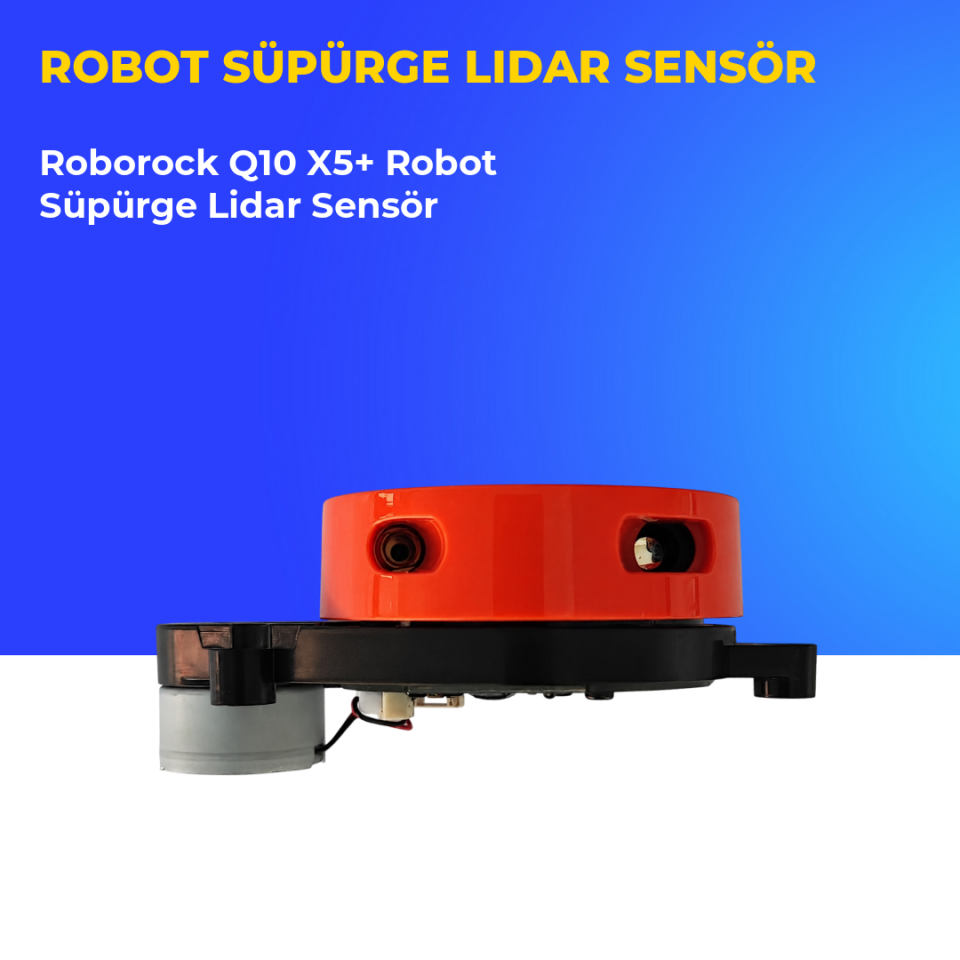 Roborock Q10 X5+ Robot Süpürge Lidar Sensör