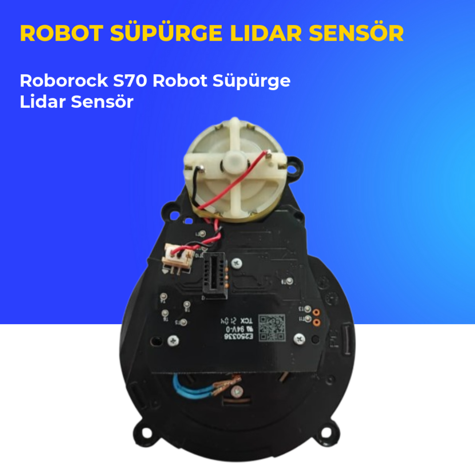 Roborock S70 Robot Süpürge Lidar Sensör
