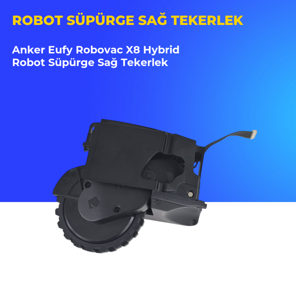 Anker Eufy Robovac X8 Hybrid Robot Süpürge Sağ Tekerlek