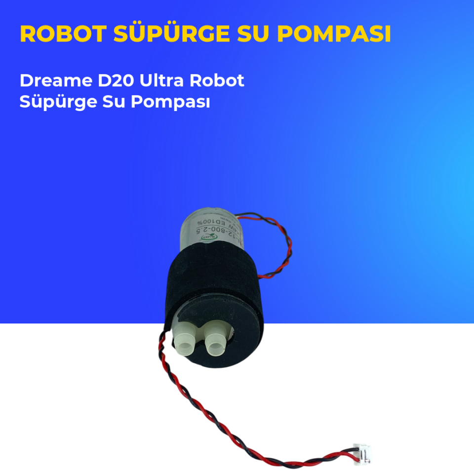 Dreame D20 Ultra Robot Süpürge Su Pompası