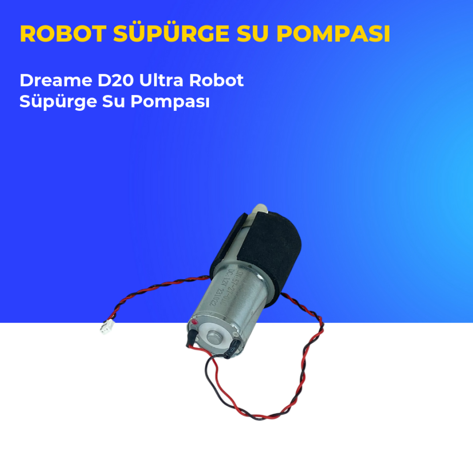 Dreame D20 Ultra Robot Süpürge Su Pompası