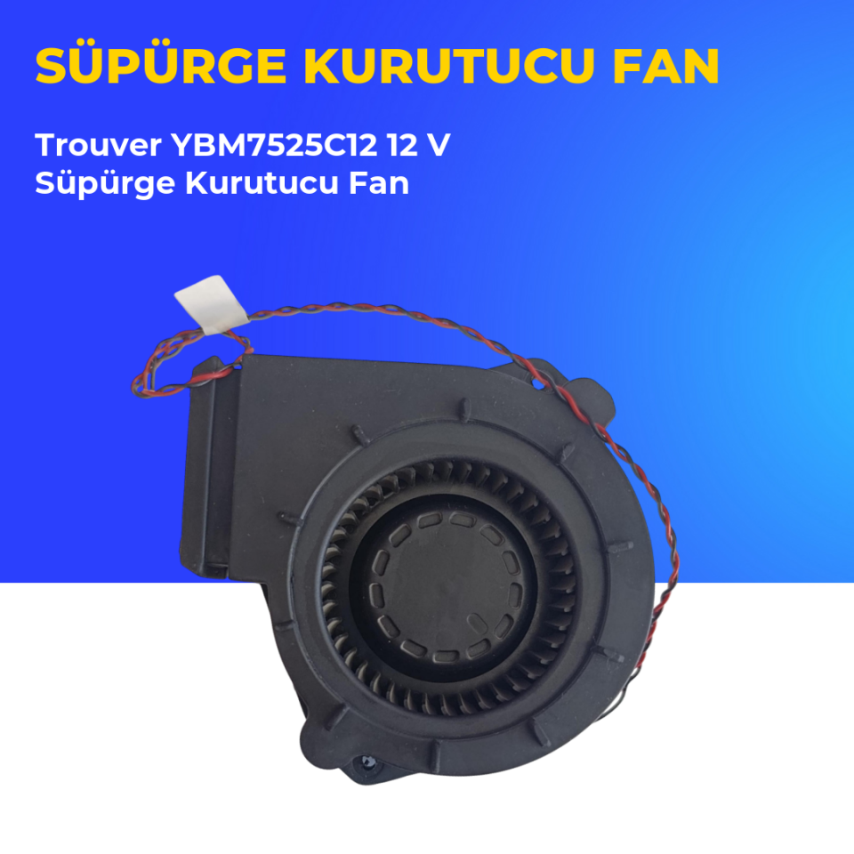Trouver YBM7525C12 12 V Süpürge Kurutucu Fan