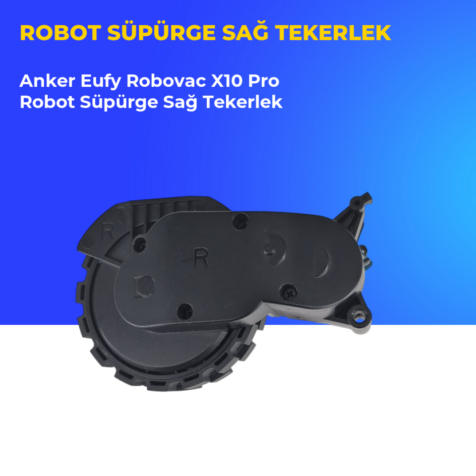 Anker Eufy Robovac X10 Pro Robot Süpürge Sağ Tekerlek