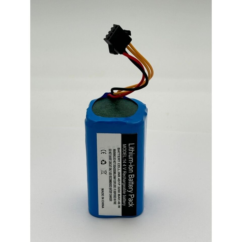 Koenic KRVC 2320 RC Robot Süpürge 3200 mAh 14.4 V   Batarya – Orjinal Uyumlu Uzun Ömürlü, Yüksek Performans Pil